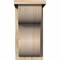 Ekena Millwork Carmel Rough Sawn Corbel w/Backplate, Douglas Fir, 8"W x 12"D x 16"H COR08X12X16CAR01RDF - alternate 4